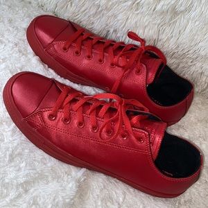 ❤️❤️-Mens red converse-❤️❤️